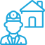 Home icon for free site visit service