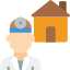 Site visit icon for free site visit service