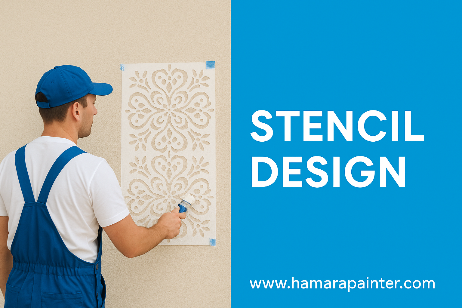 Creative Stencil Painting Services in Delhi NCR - Hamara Painter Professional Services in Delhi NCR
