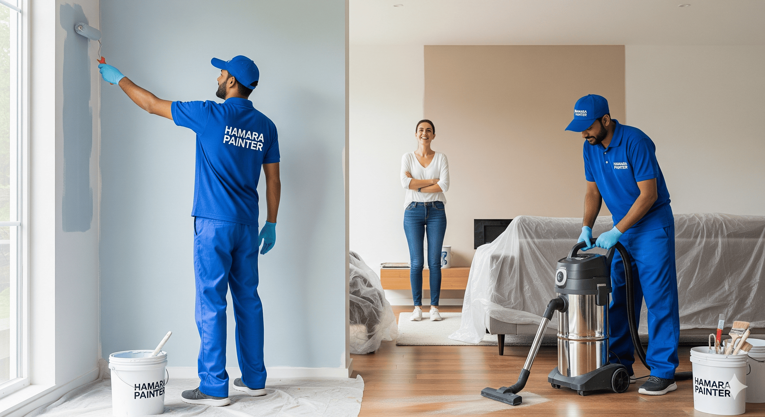 Benefits of Using a Home Painting Service like Hamara Painter in Delhi NCR